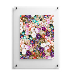 83 Oranges Eves Garden Floating Acrylic Print