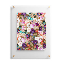 83 Oranges Eves Garden Floating Acrylic Print