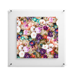 83 Oranges Eves Garden Floating Acrylic Print