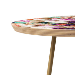 83 Oranges Eves Garden Round Side Table