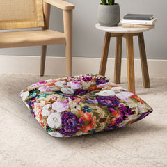 83 Oranges Eves Garden Floor Pillow Square