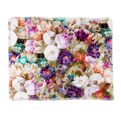 83 Oranges Eves Garden Throw Blanket