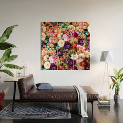 83 Oranges Eves Garden Wood Wall Mural