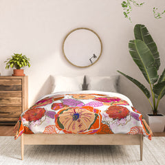 83 Oranges Fall Flora Comforter