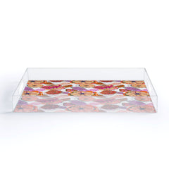 83 Oranges Fall Flora Acrylic Tray