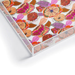 83 Oranges Fall Flora Acrylic Tray