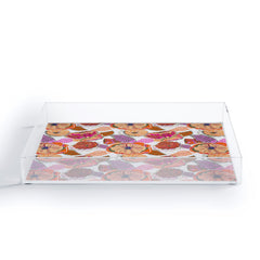 83 Oranges Fall Flora Acrylic Tray