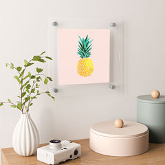 83 Oranges Finapple Floating Acrylic Print