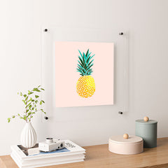 83 Oranges Finapple Floating Acrylic Print
