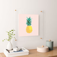 83 Oranges Finapple Floating Acrylic Print