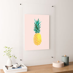 83 Oranges Finapple Floating Acrylic Print