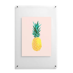 83 Oranges Finapple Floating Acrylic Print