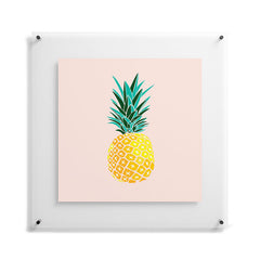 83 Oranges Finapple Floating Acrylic Print