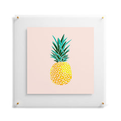 83 Oranges Finapple Floating Acrylic Print