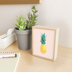 83 Oranges Finapple Framed Mini Art Print