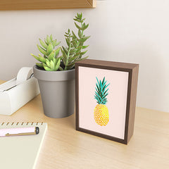 83 Oranges Finapple Framed Mini Art Print
