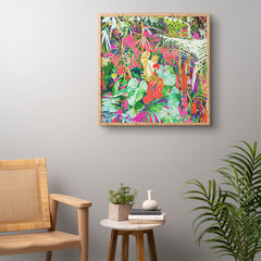 83 Oranges Find Me Where The Tropical Framed Wall Art