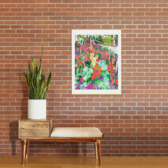 83 Oranges Find Me Where The Tropical Art Print