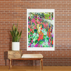 83 Oranges Find Me Where The Tropical Art Print