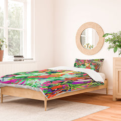 83 Oranges Find Me Where The Tropical Duvet Cover