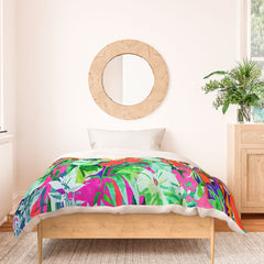 83 Oranges Find Me Where The Tropical Duvet Cover