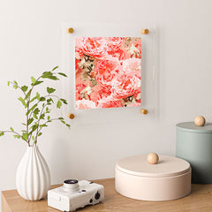 83 Oranges Fiona Floral Floating Acrylic Print