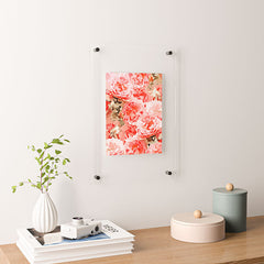 83 Oranges Fiona Floral Floating Acrylic Print