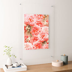 83 Oranges Fiona Floral Floating Acrylic Print