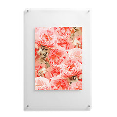 83 Oranges Fiona Floral Floating Acrylic Print