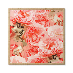 83 Oranges Fiona Floral Framed Wall Art