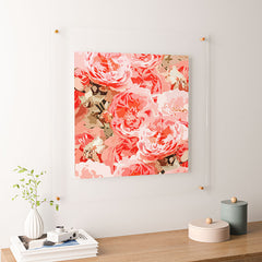 83 Oranges Fiona Floral Floating Acrylic Print