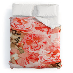 83 Oranges Fiona Floral Duvet Cover