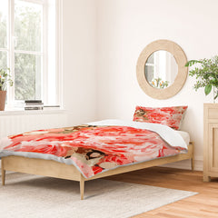 83 Oranges Fiona Floral Duvet Cover