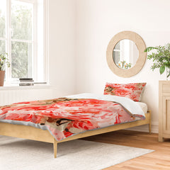 83 Oranges Fiona Floral Duvet Cover