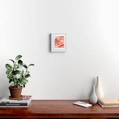 83 Oranges Fiona Floral Framed Art Print