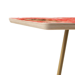 83 Oranges Fiona Floral Side Table