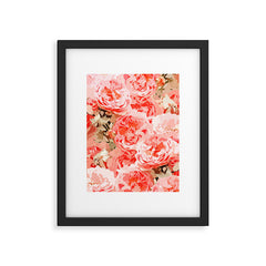 83 Oranges Fiona Floral Framed Art Print