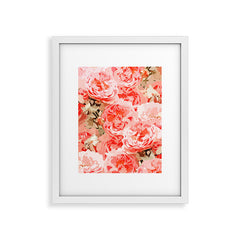 83 Oranges Fiona Floral Framed Art Print