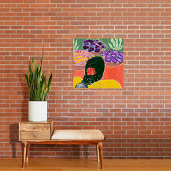 83 Oranges Fish Market Art Print