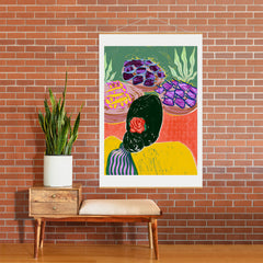 83 Oranges Fish Market Art Print