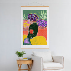 83 Oranges Fish Market Art Print