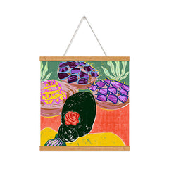83 Oranges Fish Market Art Print
