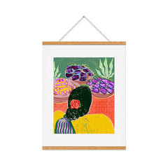 83 Oranges Fish Market Art Print