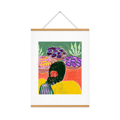 83 Oranges Fish Market Art Print
