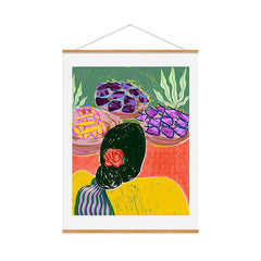83 Oranges Fish Market Art Print