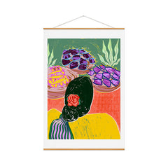 83 Oranges Fish Market Art Print