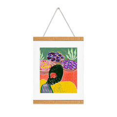 83 Oranges Fish Market Art Print