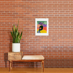 83 Oranges Fish Market Art Print