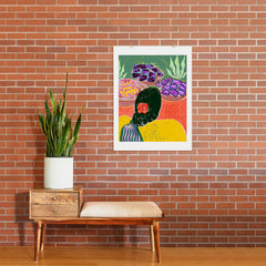 83 Oranges Fish Market Art Print