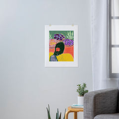 83 Oranges Fish Market Art Print